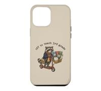 Off to Teach Trottinette drôle de Raton Laveur 3e année Coque pour iPhone 12 Pro Max