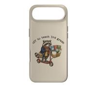 Off to Teach Trottinette drôle de Raton Laveur 3e année Coque pour iPhone Air