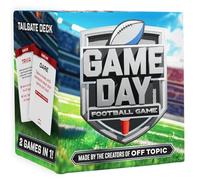 Off Topic Game Day Super Bowl Jeu de Cartes de Football pour Adultes - Jeu de fête pour Jeux de Football - Jeu 2 en 1 pour Adultes pour soirée de Jeu