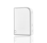 OFF WE GO Coque de tui Cles pour LYNK&CO 01 02 03 05 06 01 09 Protecteur Clé Voiture Couverture ccessoire Voiture Clé à Télécommande, Blanc Argent