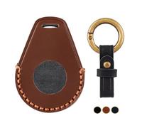 OFF WE GO Etui en Cuir de Protection avec Porte-clés pour Harley Davidson - Coque Clé Moto Accessoire, Marron