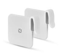 OFF WE GO Lot de 2 séparateurs de rangement latéraux universels pour portière de voiture, accessoires pour séparation, gris