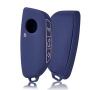 OFF WE GO Voiture Clé à Télécommande Étui pour BMW X1 X2 X3 X4 X5 X6 X7 XM X4M X7M U06 2er 3er 5er 7er iX i4 i7 XM Sport xDrive Coque tui Cles Étui Clés Couvre Clef Cache Cle, Bleu