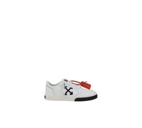 Off White - Baskets en coton avec logo flèche et fermeture éclair - Homme - Chaussures - Noir - Taille: 43 EU