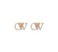 Off White - Boucles d'oreilles en laiton - Femme - Accessoires - Jaune - Taille: ONE Size