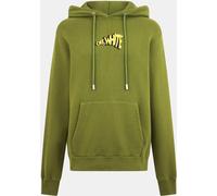 Off White Cartoon Arrows Slim Hoodie Vert/Jaune XS Male