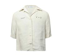 Off White - Chemise motif/style logo - Femme (GT34491)