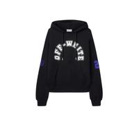 Off White, Homme, Sweatshirts et sweats à capuche, Noir, Taille: XL Sweat à Capuche en Coton Noir Oversize