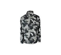 Off White, Homme, Vestes, Gris, Taille: M Camouflage All Over Logo Print Jacket