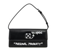 Off White - Jitney 1.0 Shoulder Bag - Femme - Sacs - Noir - Taille: ONE Size