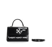 Off White - Jitney 1.4 Top Handle Quote - Femme - Sacs - Noir - Taille: ONE Size