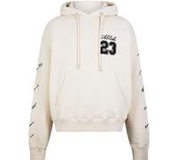 Off White Men's 23 Logo Hoodie, All-Over Graphic Print Noir XL Male