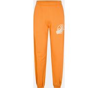 Off White Men's Autumn Winter Fleece Sweatpants, Closed Hem Trousers Bleu XS Male