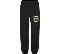 Off White Men's Closed Hem Fleece Jogging Bottoms Noir XS Male