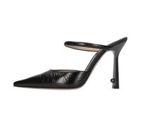 Off White - Mule Lollipop Métallique - Femme - Chaussures - Noir - Taille: 40 EU