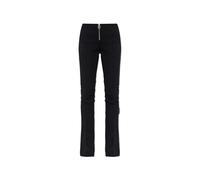 Off White - Pantalon Évasé - Femme - Pantalons - Noir - Taille: 38 FR