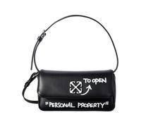 Off White - Sac bandoulière à rabat - Femme - Sacs - Noir - Taille: ONE Size