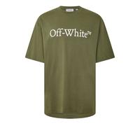 Off White - T-shirt motif/style lettrage BOOKISH - Homme (GT29218)