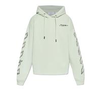 Off White - Type Arrow Diag Loose Sweat à capuche - Homme - Sweatshirts et sweats à capuche - Vert - Taille: M