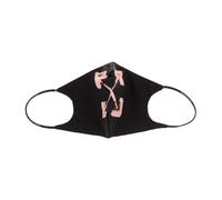 Off White, unisex, Accessoires, Noir, Taille: S/M Brushstroke Arrows Face Mask