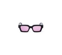 Off-White Unisex OERI008 Virgil 1030 black pink Lunettes de soleil Acétate Noir Rose Carré Normale