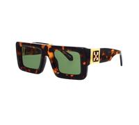 Off-White Unisex OERI049 Leonardo 6055 Havana green Lunettes de soleil Acétate Havane Vert Carré Normale