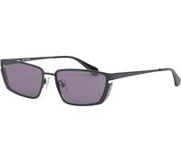 Off-White Unisex OERI119 Richfield 1007 black Lunettes de soleil Métal Noir Gris Carré Normale