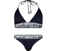 Off White Women's Logo Band Bikini Sets Noir 4 (3XS) Female