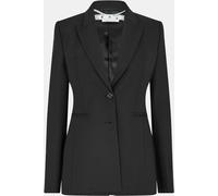 Off White Women's Suit Jacket Noir/Blanc 6 (2XS) Female