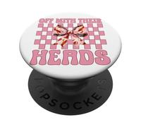 Off with Their Heads Écrevisses Écrevisses Fille Maman Coquette Bow PopSockets PopGrip Adhésif