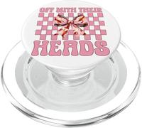 Off with Their Heads Écrevisses Écrevisses Fille Maman Coquette Bow PopSockets PopGrip pour MagSafe