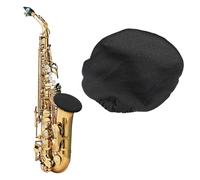 OFFAXE Chapeau Trompette Saxophone Tissu rayé, Saxophone Accessoires, Tissu de Couverture de Cloche d’Instrument de Musique, Convient au Petit Trombone S de 2,95 à 3,3 Pouces (S)