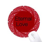 offbb l'amour éternel Perpetual intemporelles Tapis de Souris Rouges Rondes Roues en Caoutchouc