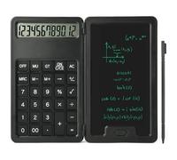 OFFCUP Calculatrice Scientifique, Calculatrice avec Tableau d'Ecriture Effaçable, 2-1 Function Pliable Standard Calculatrices de Bureau, pour L'École, Lycée, Ingénieur, Collège