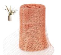 OFFCUP Filet en Cuivre Grillage Anti Rongeur, 6Mx12.7CM Grillage en Cuivre Maille de Cuivres Contre Escargot Oiseaux Anti-Limaces et Insectes pour Protection du Jardin