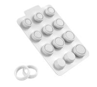 OFFCUP Kit de Taille de Bague, Ring Sizer, Choisissez Parmi 12 Tailles 4 à 15, Outil de Mesure pour Bague Tailles EU US UK Professionnel Tailles pour Bagues