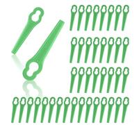 OFFCUP Lames de Rechange pour Coupe Bordure, 70Pcs Lames de Tondeuse Lame Plastique Coupe Bordure Tondeuse à Gazon pour Jardin Compatibles avec GC-CT 18/24 Li, Coupe-Herbe sans Fil