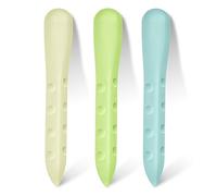 Offcup Lot de 3 gommes ergonomiques avec zone de préhension naturelle, effaceur de miettes, souvenirs de fête, récompenses de tâches, cadeau