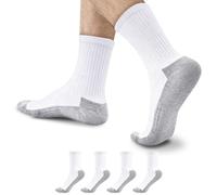 OFFCUP Lot de 3 Paires Chaussettes de Compression, Chaussettes de Sport Homme Femme, Chaussette avec Support de Voûte Anti-Ampoule Chaussette pour Running Cyclisme Randonnée EU39-47