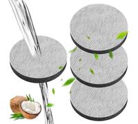 OFFCUP Lot De 4 Disques Filtrant pour Bouteilles Filtrantes Brita Fill & Go, Filtres à Eau Microdisc Réduit Les Pfas, Chlore et Plomb - pour Bouilloire Carafes Gourdes Filtrante
