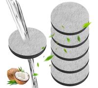 OFFCUP Lot De 6 Disques Filtrant pour Bouteilles Filtrantes Brita Fill & Go, Filtres à Eau Microdisc Réduit Les Pfas, Chlore et Plomb - pour Bouilloire Carafes Gourdes Filtrante