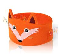 OFFCUP Masque de Nuit Enfant, 100% Occultant Masque de Sommeil, Bandeau Bluetooth Mignon, Doux et Confortable pour Dormir Masques pour les Yeux, Casque de Sommeil sans Fil pour Homme Femme-Renard