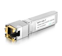 OFFCUP Module de SFP vers RJ45 en Cuivre, 10G SFP Base-T Jusqu'à 30 Mètres, Mini-GBIC Transceiver Compatible avec Cisco SFP-10G-TS Ubiquiti UF-RJ45-10G Netgear Mikrotik D-Link Supermicro