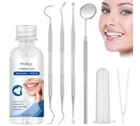 OFFCUP Pansement Dentaire Fausse Dent, Dents Prothèses Dentaire Instantanées avec Hygiène Scanner Trou Kit de Dent Provisoire Réparation pour Fixer la Dent Cassée Manquante Remplissante, 30ml