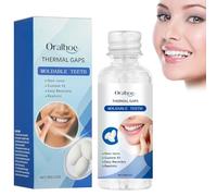 OFFCUP Pansement Dentaire Fausse Dent, Polymorphe Pour Dents Prothèses Dentaire Instantanées Trou Kit de Dent Provisoire Réparation pour Fixer Dent Cassée Manquante Remplissante, 30ml