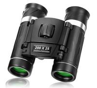 OFFCUP Petites Jumelles, 200x25 Jumelles Puissante pour AdultesTélescope, BAK4 Prisme Professionnelles Clair Vision pour Observation des Oiseaux, Randonnées, Chasse, Astronomie, Camping