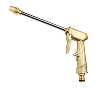 OFFCUP Pistolet d'arrosage Métal, Pistolet Arrosoir Métal Haute Pression, Pistolets à Eau de Jardin Robuste avec Buse en Laiton Lavage de Voiture, Nettoyage, Irrigation de Jardin et Pelouse- Long