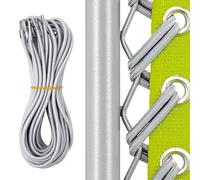 OFFCUP Remplacement Corde, 4Pcs Corde Remplacement élastiques Universelle, Lacets Elastiques Zero Gravity Chaise pour Transat Pliante Inclinable Chaises, Fauteuil Relax, Chaise Longue (Gris)