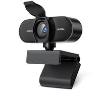 OFFCUP Webcam 1080P, Full HD Caméra PC avec Couvercle de Privacité Autofocus Micro Antibruit Grand Angel 85°, Caméra USB Plug & Play pour Streaming Gaming Win10, Mac, Vidéo-Conférence