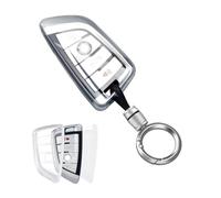 OFFCURVE Coque Clé Transparente Voiture Couvre tui à Clés Voiture pour BMW Series 1/2/3/4/5/6/7/8 X1 X2 X3 X4 X5 X6 X7 X5M X6M